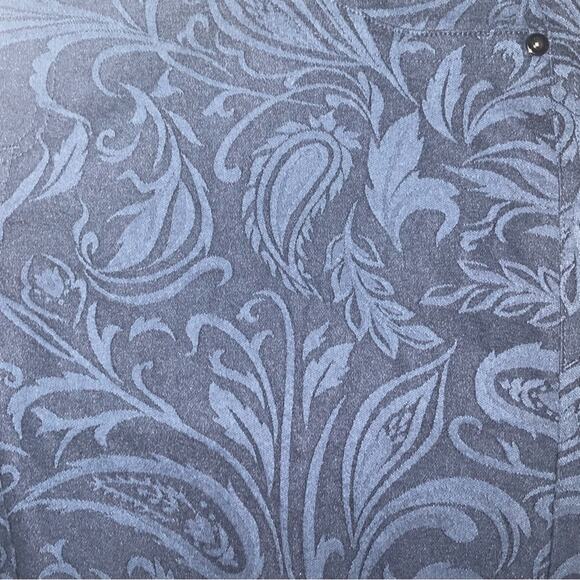 INC International Concepts Botanical Print Floral Embroidered Jeans 10 Boho Chic - Picture 7 of 12